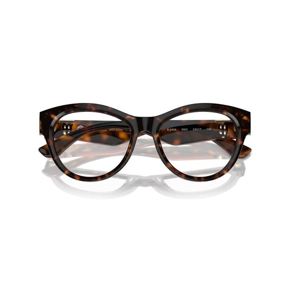 New Authentic  BURBERRY TB Collection Havana Round BE2404 3002 Glasses Women - Picture 4 of 6